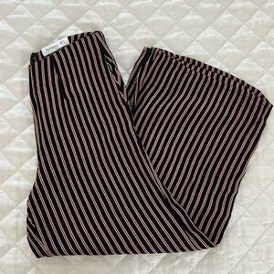 Faithfull the Brand Striped Cropped Pants